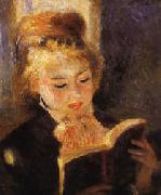 Auguste renoir Woman Reading Sweden oil painting artist